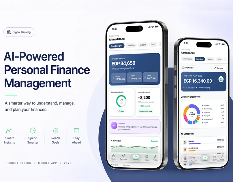 Smart PFM banking app